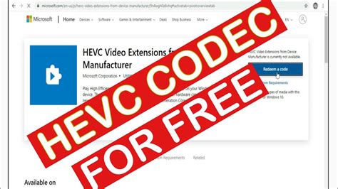 free hevc codec|free microsoft hevc codec.